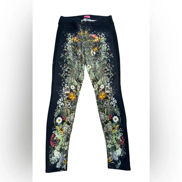 MOTHER Denim Jeans- The Looker Wild Flower - Picture 1 of 4